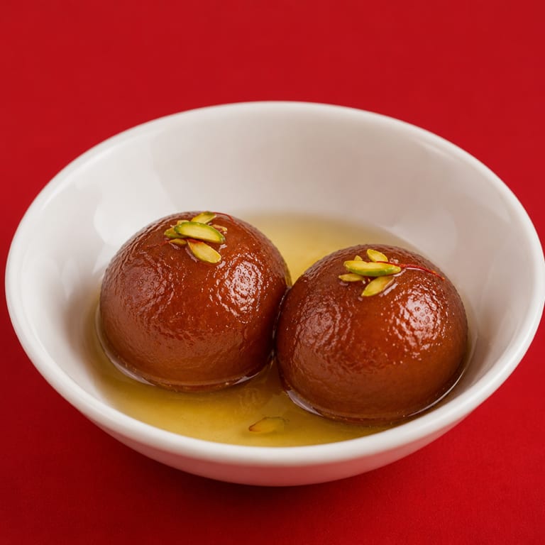Indulge in our gulab jamun