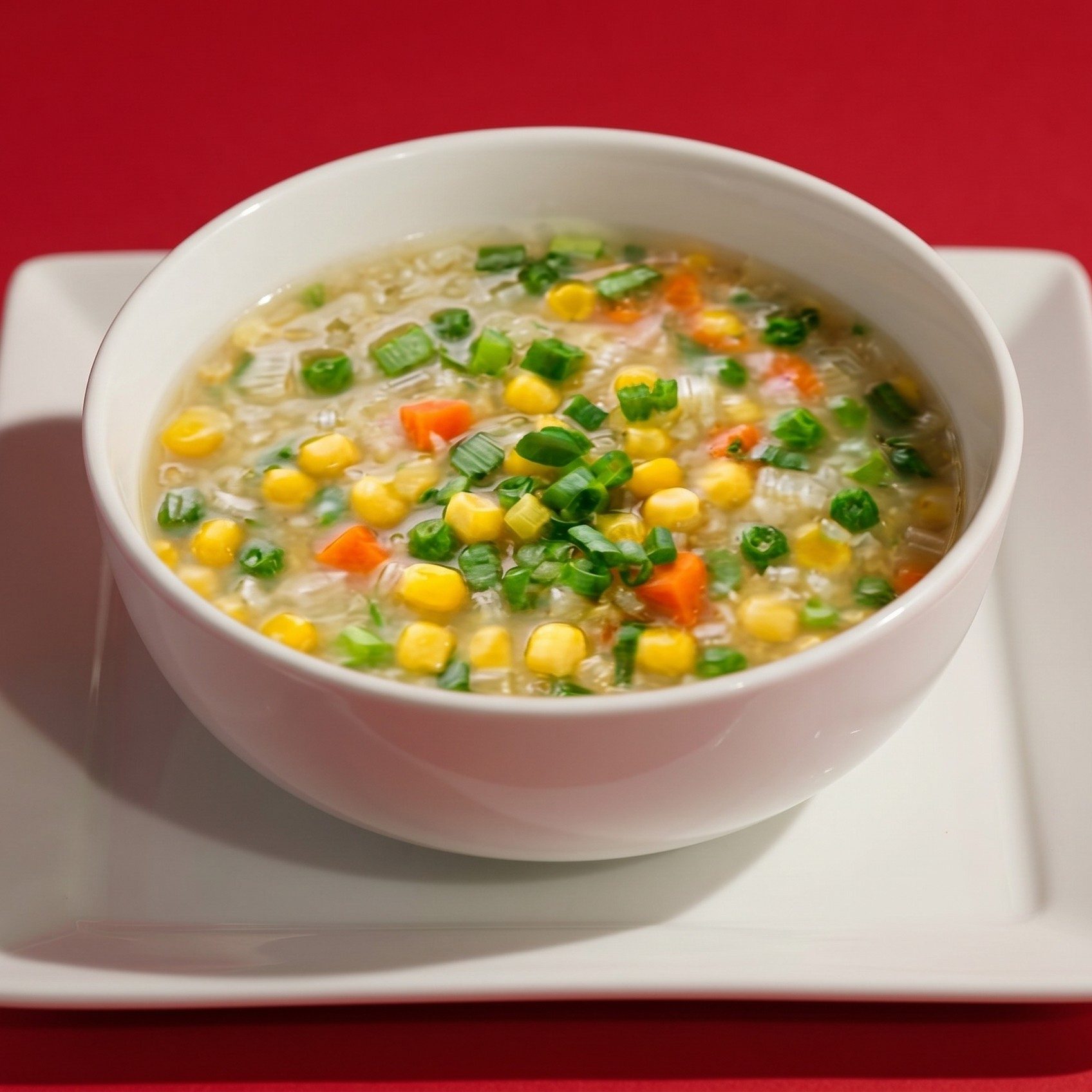 Sweet Corn Soup.
