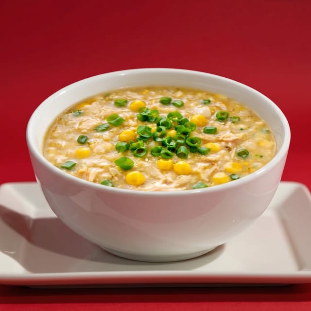 Chicken Sweet Corn Soup.
