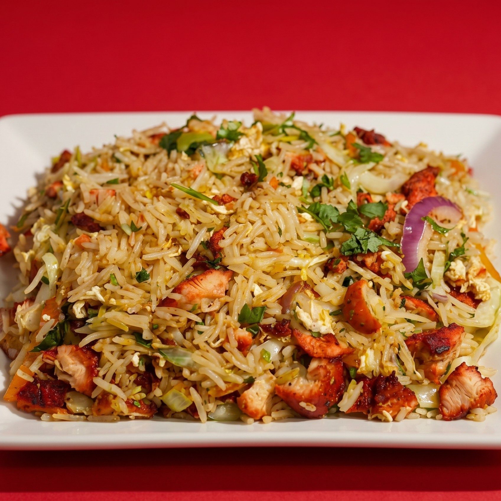 Schezwan Fried Rice.