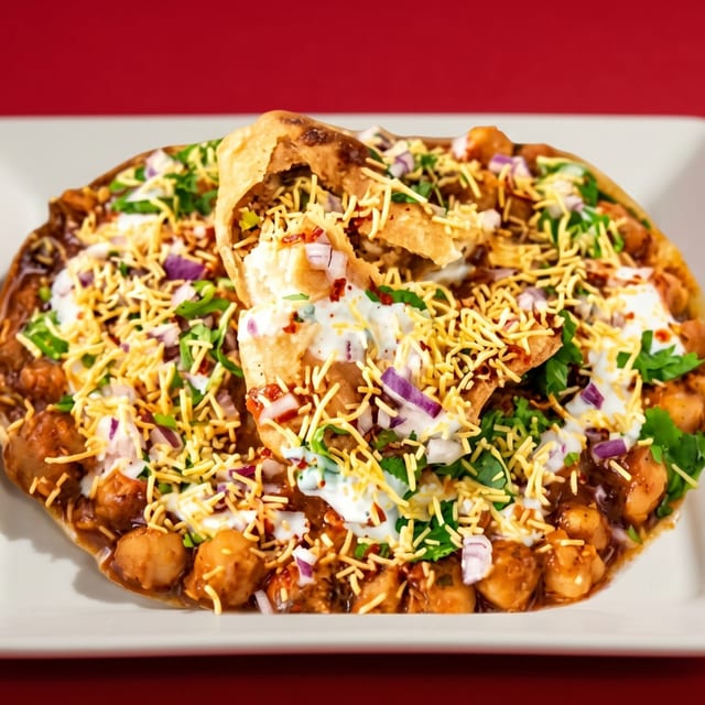 Samosa Chaat.